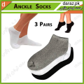 Ankle socks for men Suitablefor all types of footwear and occasions (3 Pack). 