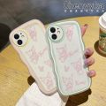 chenyyka For VIVO Y71 Y71i Case Cartoon Cute Hand Painted Kuromi Color Cute Cream Wave Soft Edge Transparent Shockproof Creative Phone Case Simple Clear Case Silicone Protective Cover. 