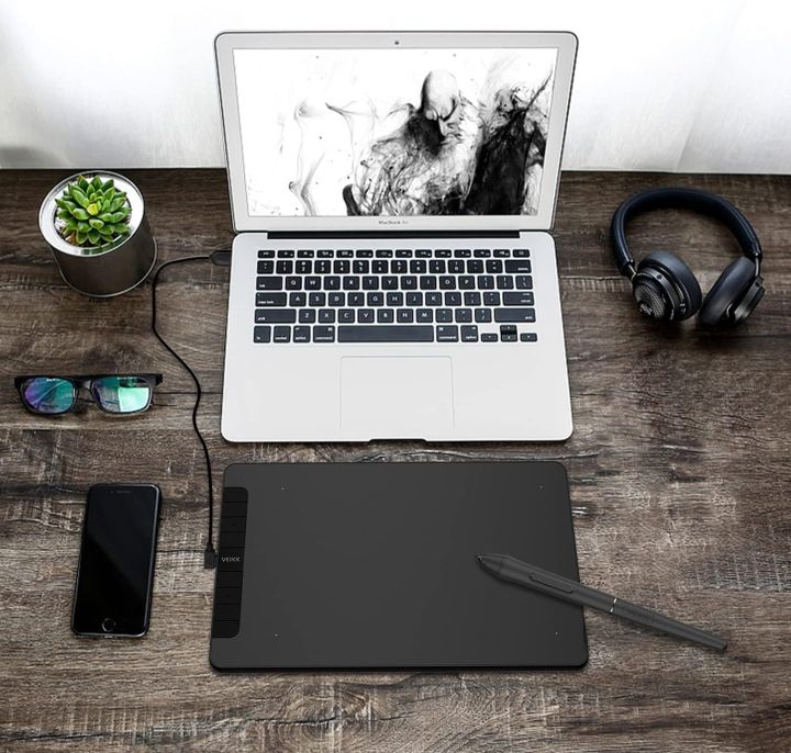 VEIKK%20A15%20PRO%20Graphic%20Drawing%20Pen%20Tablet%2010%20*%206%20inch%20%20Quick%20Dial%20Support%20(Grey)%20%20+%20VEIKK%20VK1060%20Drawing%20Tablet,%2010%20x%206%20Inch%20Graphics%20Tablet%20-%20Image%209