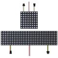 1~2PCS WS2812B 8X8 16X16 8X32 LED Pixel Panel Flexible Matrix Screen WS2812 RGB Led Module Individually Addressable IC DC5V. 