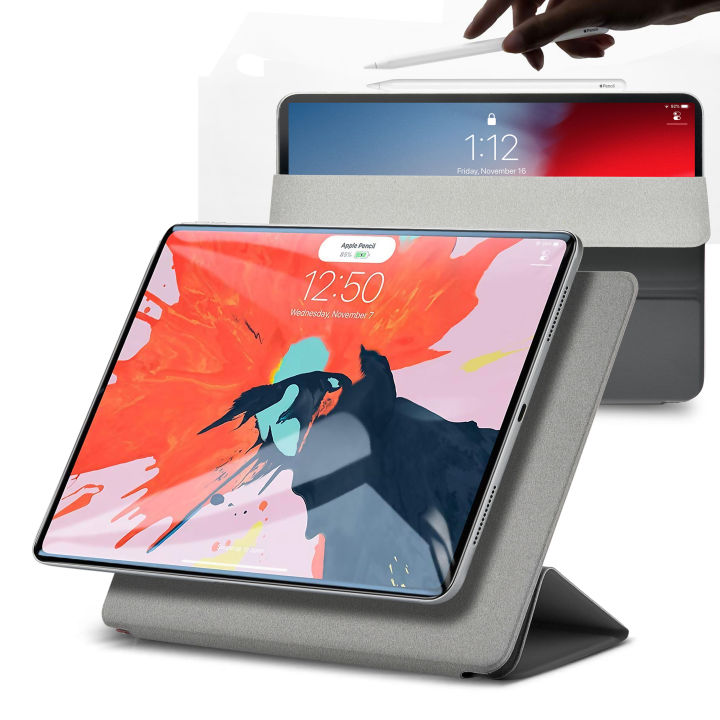 iPAD%2012.9"%20Pro%202020/2021/2022%20Original%20Magnetic%20Full%20Folio%20Cover,%20Supports%20Apple%20Pencil.%20-%20Image%204