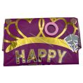 Happy Birthday Foil Balloon Set - 18 Inch Size - Foil Balloons - Pink Color - Girls Theme - Pack Of 7 Foil Balloons. 