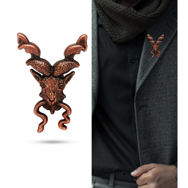 Moradi Markhor Brooch For Men