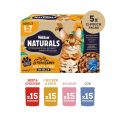Webbox Naturals Fish & Meat in Jelly Wet Cat Food 1+ Jelly Best For All Cats - 100 Grams - From uk. 
