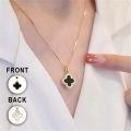 HighSpark Clover Necklaces for Women | Four Leaf Clover Necklace Pendant | Lovely Gift. 