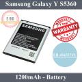 Samsung GalaxyY S5360 Battery EB-454357VU Replacement Premium Quality 1200mAh For Samsung GalaxyY S5360. 