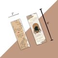 Bookmarks | Set of 16 | Inspired by Namal, JKP Jannat Kay Patty, Peer e kamil, Amr Bail, Ishq Aatish,  | Bookmarks for Urdu Novels and English Books | Gift Idea | Trendy and Unique Bookmarks. 