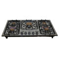 5 burner brass- table top gas cooker gas stove - For home use. 
