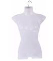 Half Body Plastic Female Hanging Mannequin for Clothes Display Hanger. 