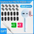 Earpiece Port Dustproof Steel Mesh Waterproof Headphone Replaceable Adhesive Soft Mesh Dust Filter for Airpods 1  2 4 Earphone. 