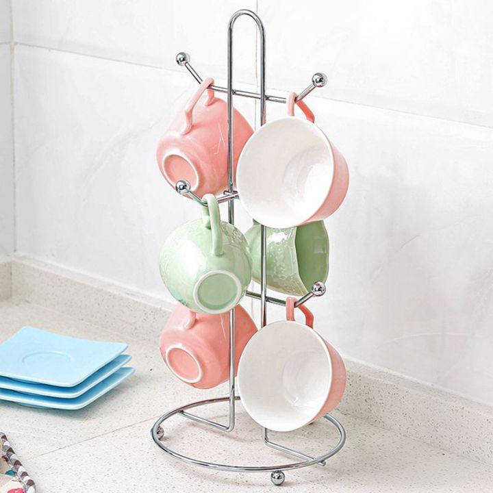 Countertop%20Coffee%20Mug/Teacup%20Organizer%20Hanging%20Tree%20Drainer%20Tea%20Coffee%20Cup%20Stand%20-%20Image%202