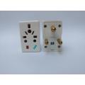 15AMP Multi Plug Adapter with Fuse for Power Plug | M Type Power Socket Multi Plug. 