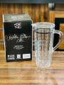"Acrylic 7PCS Unbreakable Water Set – Water Drop Design with 1.8L Jug and 300ml Glasses". 