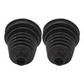 2Pcs CV Joint Boots Set Silicone Material Wear Resistance Dustproof Without Removing Highly Flexible CV Boots for Cars. 
