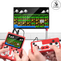 SUP 2 Player Game Box With Controller 400 In 1 Retro Video Game Rechargeable Portable Handheld Game Console Handheld Game PAD Gamebox for kids Connects with LCD / TV - Size Approx. 5 Inches - Black. 