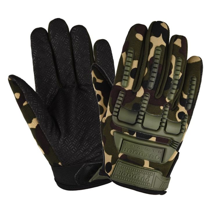 All Finger Tactical Gloves Male Seal Black Eagle Special Forces Training Outdoor Cycling Motorcycle