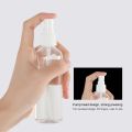 YT Free Funnel+Label Sticker -Transparent Empty Spray Bottles15ml/30ml/50ml/100ml Plastic Mini Refillable Container Empty Cosmetic Containers=1pcs. 