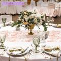 Durable Polyester Table Runner Table Runner Durable Fine Workmanship Golden Glitter Tablecloth for Weddings Christmas Home Decorations Gold Sequin Table Runner. 