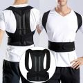 New Original Stainless Steel Rod Posture Corrector Belt with Adjustable Shoulder and Back Support, Anti-Hunchback Clavicle Straightener for Men and Women, Hard Panel Orthosis to Enhance Spine Alignment and Relieve Discomfort.. 
