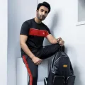 Colorblock Men Track Suit. 