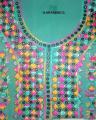 See Green Colour Chiffon 2 Piece. 