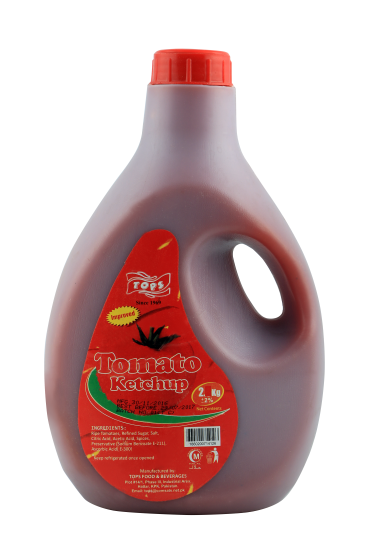 Tops Tomato Ketchup Jerry Can 2 kg x Pack of 4