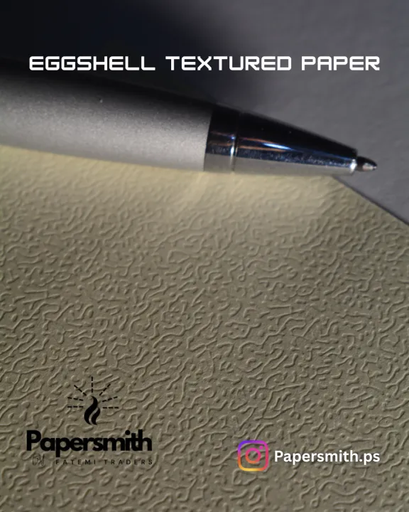 Eggshell Textured Paper for Fountain Pens & Certificates - A4 Size Soft ...
