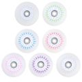 4pcs LED 70mm 68mm 64mm 60mm 62mm Flash Wheel 80mm 76mm 72mm Roller Wheels Parts Outdoor Inline Skates. 