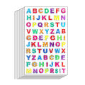 10 Sheets Glitter Alphabet Letter Stickers Self Adhesive ABC A-Z Words Letters Stickers Alphabets Sticker Name Stickers. 