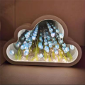 Cloud Tulip Lamp DIY Tulip Night Light Cloud Tulip Mirror Night Light Table Lamp-Purple. 