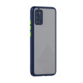 For Samsung Galaxy A31 - High Quality Matte PC Back Soft TPU Frame Shockproof Color Button with Camera Protection Lens Protection Camera Protective Back Cover Case For Samsung Galaxy A31. 