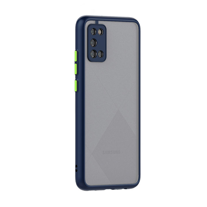 For%20Samsung%20Galaxy%20A31%20-%20High%20Quality%20Matte%20PC%20Back%20Soft%20TPU%20Frame%20Shockproof%20Color%20Button%20with%20Camera%20Protection%20Lens%20Protection%20Camera%20Protective%20Back%20Cover%20Case%20For%20Samsung%20Galaxy%20A31%20-%20Image%202