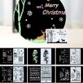 10Pcs 7Mil Blank Stencil Sheets, 12 x 12 Inch Mylar Template Stencil Material for Cricut & Silhouette Machines. 