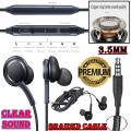 HIGH QUALITY 3.5 mm jack handsfree Braided Black handsfree Stereo In-Ear Handfree Earbuds Headsets Wired Handsfree With Mic Earphone High Quality Sound Ear Phones Compatible with IPhone and Android Phones 1.2 m wire. 