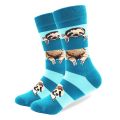 1 Pair Drop Shipping Male Cotton Socks Colorful Bird Art Socks Multi Pattern Long Happy Funny Skateboard Socks Men's Dress Sock. 