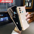 JIUMOO For Tecno Pova Neo Case Macaron Color New Design Soft Silicone Square Phone Case Square Edge Pattern Luxury Plating Silicone Casing Full Cover Camera Shockproof Protection Case. 