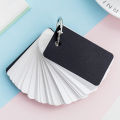 1Pc 230 Sheets Binder Memo Pad Ring Kraft Paper Sticky Notes School Stationery. 