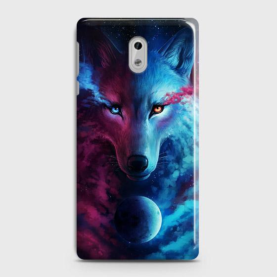 Nokia 6 Cover - Infinity Wolf Trendy Printed Hard Case With Life Time Guarantee