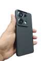 Redmi Note 13 Pro 4G Cover Soft Carbon Fiber Camera Protection Phone Case. 