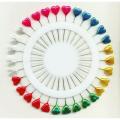 New Hijab Pins Heart Shape Pins Muslim For Women Abaya Safety Scarf Pins Hijab Pins Mixed Color. 