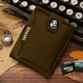 Savfox Pu Leather Outlet Pocket Card Holder Wallet For Men. 