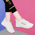 【ALLGOOD】Spring new single shoes children's thick soled walking casual sports shoes Joker breathable women's shoes.. 