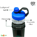 1 Ltr High Quality Shaker water bottle for Gym - Portable Shaker Bottle. 