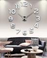 New Big 3d Crystal Acrylic Mirror Wall Clocks Living Room. 