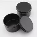 ALLUMINIUM JAR MATTE BLACK ( 1PC ) - CANDLE MAKING CONTAINERS - 200ML ( 6.7oz ). 
