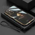 For Xiaomi POCO X3 GT Back Cover Luxury 6D Plating Soft Silicone Glossy Case Camera Lens Protection Square Frame Shockproof Mobile Phone Cases. 