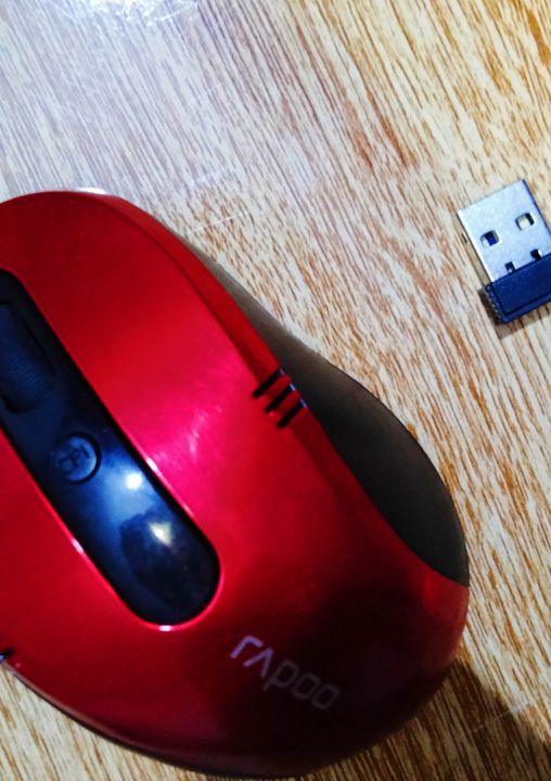 wireless%20red%20color%20rapoo%20mouse%20pc%20laptop%20/Rechargeable%20Bluetooth%20Mouse%20for%20MacBook/MacBook%20air/Pro/iPad,%20Wireless%20Mouse%20for%20MacBook/Laptop/Notebook/iPad%20pc(white))%20-%20Image%203