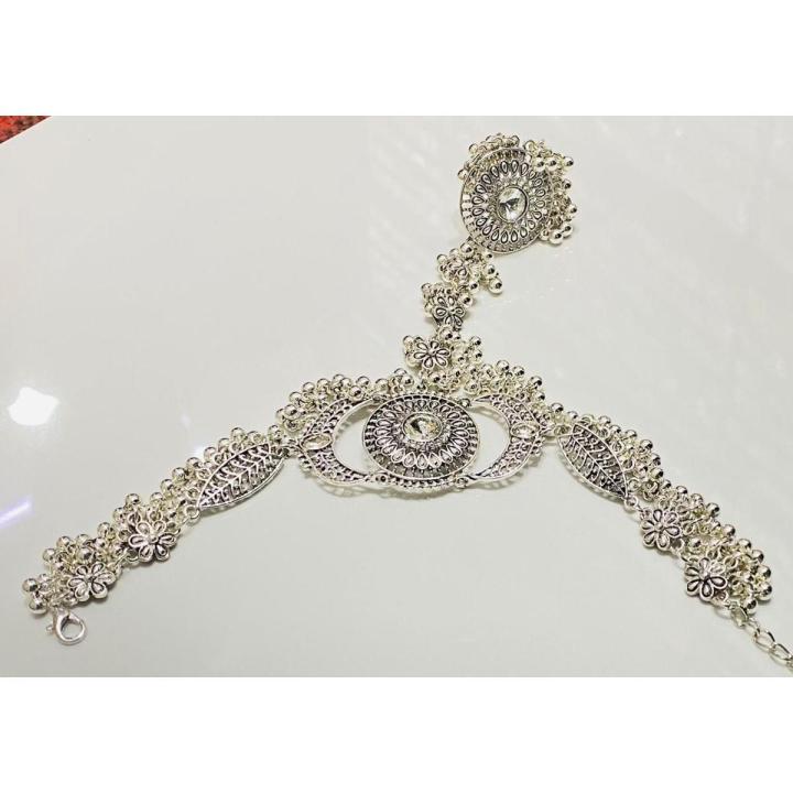 Traditional Silver Ring bracelet