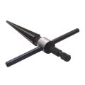 3-13mm Hex Shank Taper Reamer Handheld Woodworking Fluted Chamfer Cutting Tool. 