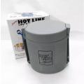 Hotline Lunch Box With Raita Salad Box Comfortable Holding Travelling Box-Assorted Colors. 